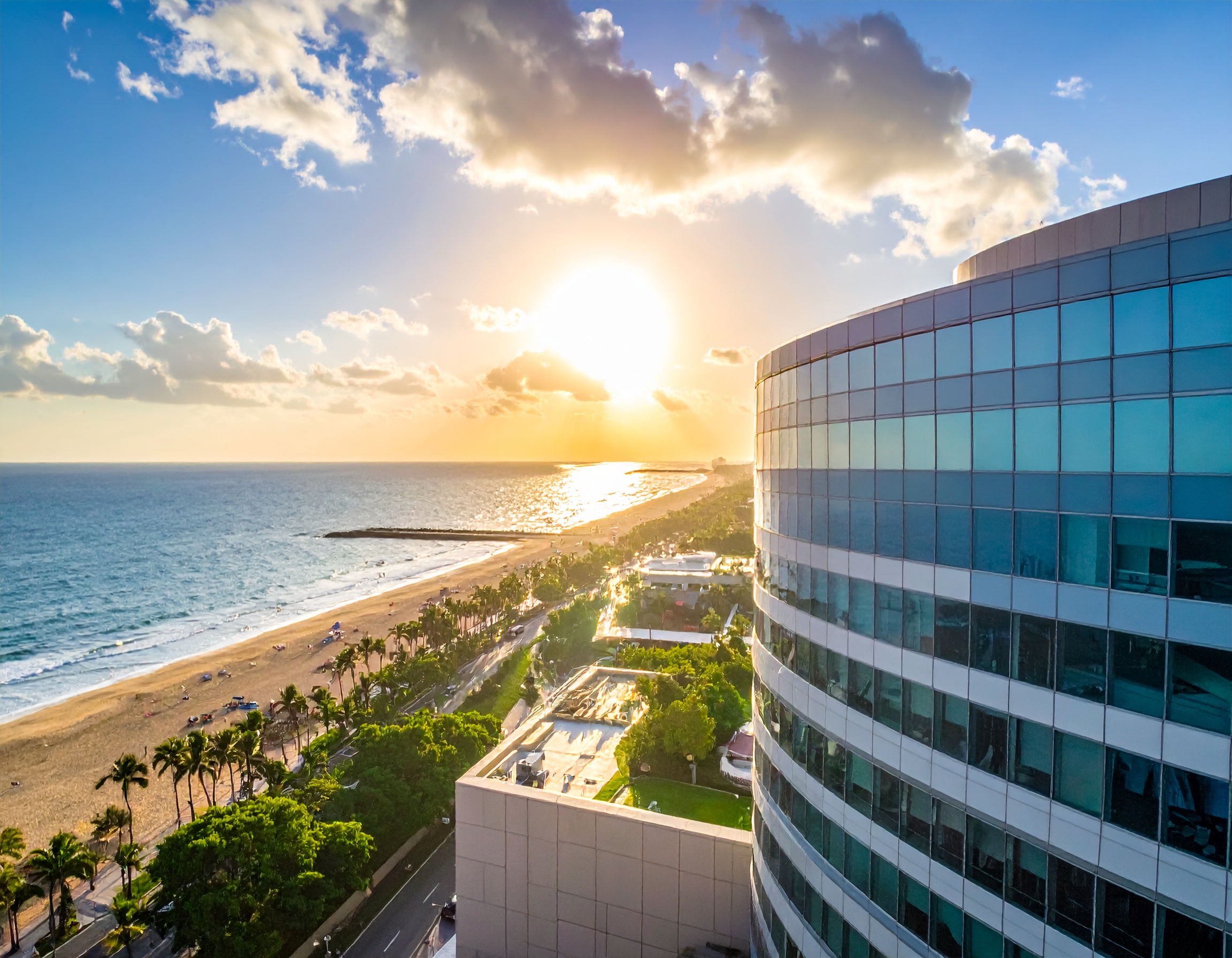 Firefly Large Commercial Building Near The Beach Rooftop View 714960